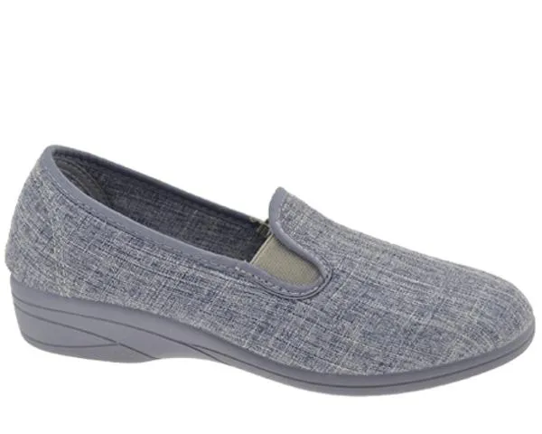 Pantoufle confort seniors EHPAD vêtements médicalisés 72