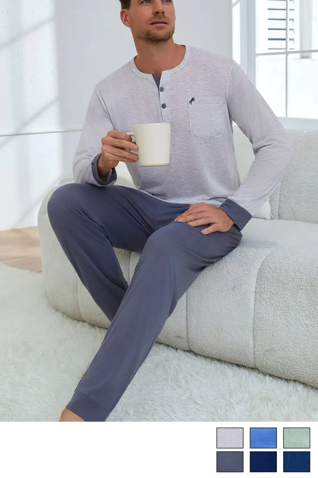 Vêtements de nuit homme seniors PSHS 72